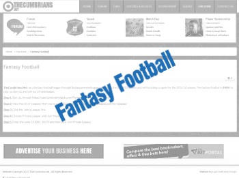 CUFC Fantasy Football