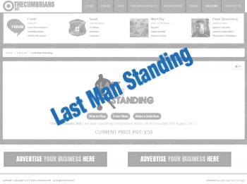 CUFC Last Man Standing